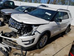Salvage cars for sale at Bridgeton, MO auction: 2016 Ford Explorer XLT