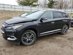 Clean Title Cars for sale at auction: 2016 Infiniti QX60