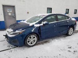 Chevrolet Cruze salvage cars for sale: 2019 Chevrolet Cruze LT