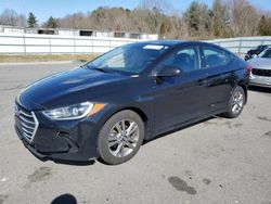 Salvage cars for sale at Assonet, MA auction: 2018 Hyundai Elantra SEL