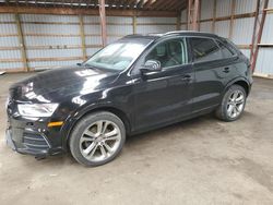 Salvage cars for sale from Copart Ontario Auction, ON: 2017 Audi Q3 Premium Plus