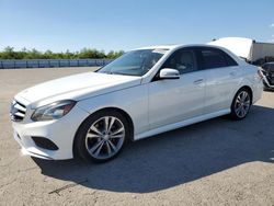 Salvage cars for sale at Fresno, CA auction: 2014 Mercedes-Benz E 350