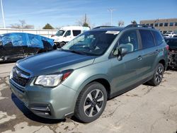 Salvage cars for sale at Littleton, CO auction: 2017 Subaru Forester 2.5I Premium