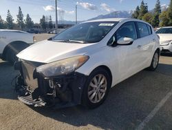 Salvage cars for sale from Copart Rancho Cucamonga, CA: 2014 KIA Forte EX
