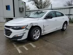 Salvage cars for sale at Moraine, OH auction: 2023 Chevrolet Malibu LS