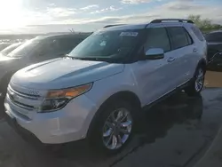Salvage cars for sale at Grand Prairie, TX auction: 2011 Ford Explorer Limited