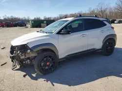 Salvage cars for sale at Ellwood City, PA auction: 2021 Hyundai Kona Night