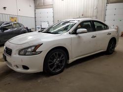 Salvage cars for sale at Candia, NH auction: 2014 Nissan Maxima S