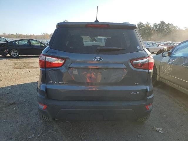 2020 Ford Ecosport SE