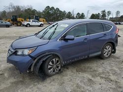 Salvage cars for sale from Copart Hampton, VA: 2012 Honda CR-V EX