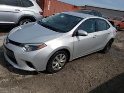 Toyota salvage cars for sale: 2016 Toyota Corolla L