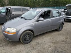 Chevrolet Aveo salvage cars for sale: 2006 Chevrolet Aveo Base