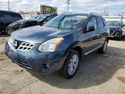 Salvage cars for sale at Dyer, IN auction: 2012 Nissan Rogue S