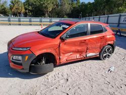 Salvage vehicles for parts for sale at auction: 2019 Hyundai Kona Limited