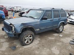 Jeep salvage cars for sale: 1999 Jeep Cherokee Sport