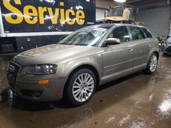 Salvage cars for sale at Elgin, IL auction: 2006 Audi A3 2.0 Premium