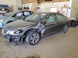 Salvage cars for sale at Ham Lake, MN auction: 2015 Honda Accord LX