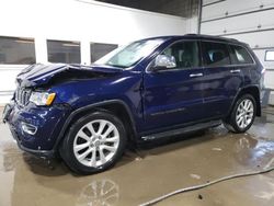 Jeep Grand Cherokee Limited salvage cars for sale: 2017 Jeep Grand Cherokee Limited