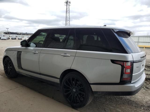 2016 Land Rover Range Rover HSE