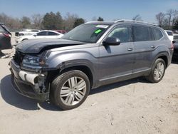 Salvage cars for sale from Copart Madisonville, TN: 2018 Volkswagen Atlas SEL Premium