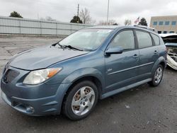 Salvage cars for sale from Copart Littleton, CO: 2008 Pontiac Vibe