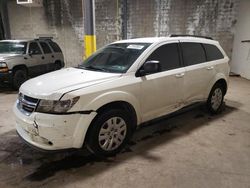 Salvage cars for sale from Copart Chalfont, PA: 2018 Dodge Journey SE
