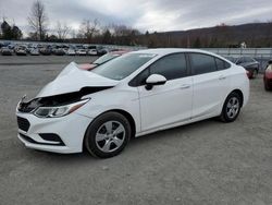 Salvage cars for sale from Copart Grantville, PA: 2017 Chevrolet Cruze LS