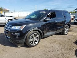 Salvage cars for sale from Copart Newton, AL: 2019 Ford Explorer Limited