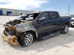 Salvage cars for sale at Haslet, TX auction: 2021 Chevrolet Silverado C1500 Custom