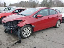Salvage cars for sale from Copart Assonet, MA: 2016 KIA Forte LX