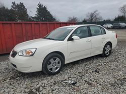 Salvage cars for sale from Copart Madisonville, TN: 2006 Chevrolet Malibu LT