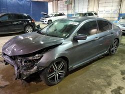 Salvage cars for sale at Woodhaven, MI auction: 2016 Honda Accord Sport