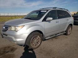 Salvage cars for sale from Copart Sacramento, CA: 2008 Acura MDX Technology