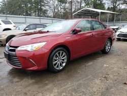 Salvage cars for sale from Copart Austell, GA: 2015 Toyota Camry Hybrid