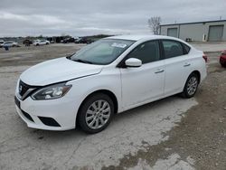 Salvage cars for sale from Copart Kansas City, KS: 2018 Nissan Sentra S