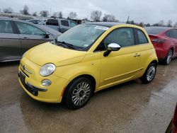 Fiat 500 Lounge Vehiculos salvage en venta: 2012 Fiat 500 Lounge