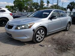 Honda salvage cars for sale: 2009 Honda Accord EX