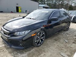 Salvage cars for sale at Seaford, DE auction: 2019 Honda Civic SI