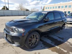 Salvage cars for sale from Copart Littleton, CO: 2018 Dodge Durango R/T