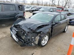 Salvage cars for sale from Copart Bridgeton, MO: 2016 Ford Fusion SE