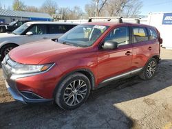 Salvage cars for sale from Copart Wichita, KS: 2017 Mitsubishi Outlander ES