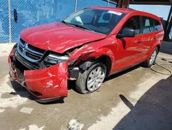 Salvage cars for sale from Copart Riverview, FL: 2015 Dodge Journey SE