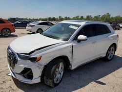 Vehiculos salvage en venta de Copart Houston, TX: 2021 Audi Q3 Premium S Line 45