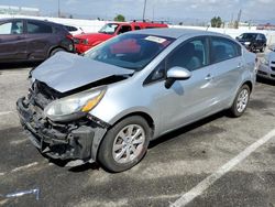 Salvage cars for sale from Copart Van Nuys, CA: 2013 KIA Rio LX