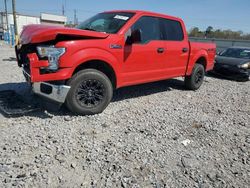 Salvage trucks for sale at Montgomery, AL auction: 2016 Ford F150 Supercrew