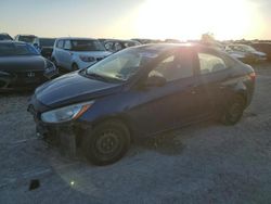 Salvage cars for sale at Haslet, TX auction: 2015 Hyundai Accent GLS