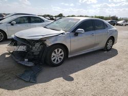 Salvage cars for sale at San Antonio, TX auction: 2024 Toyota Camry LE