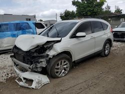 Salvage cars for sale from Copart Opa Locka, FL: 2015 Honda CR-V EXL