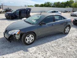 Salvage cars for sale from Copart New Braunfels, TX: 2008 Pontiac G6 Value Leader