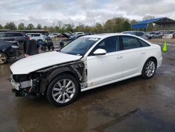 Salvage cars for sale at Florence, MS auction: 2016 Audi A6 Premium